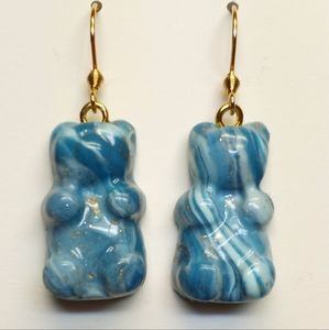 Gummy Bear Clay Hook Earrings